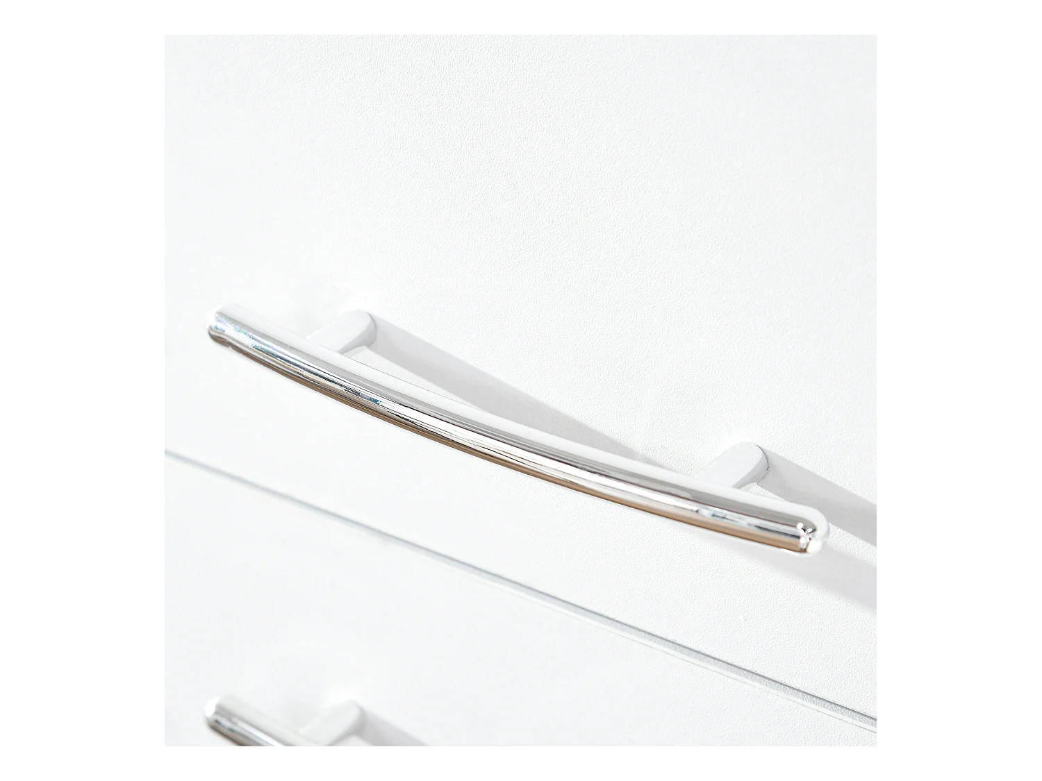 Mobile moderno multiuso 2 armadietti mensole regolabili bianco