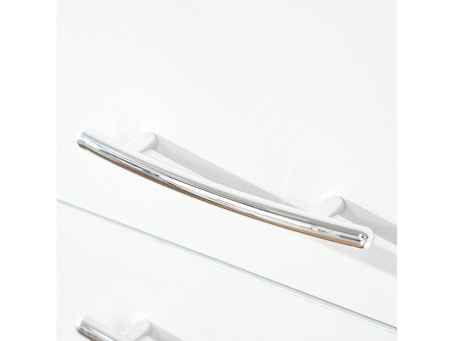 Mobile moderno multiuso 2 armadietti mensole regolabili bianco