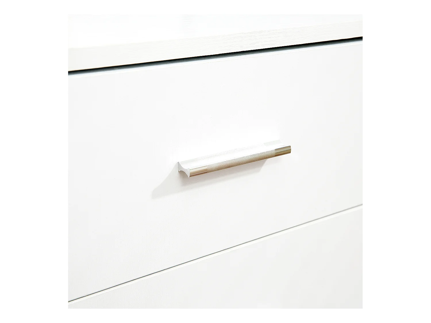 Mobile porta stampante ufficio multiuso in legno bianco