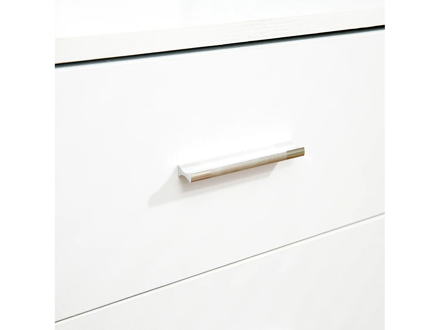 Mobile porta stampante ufficio multiuso in legno bianco