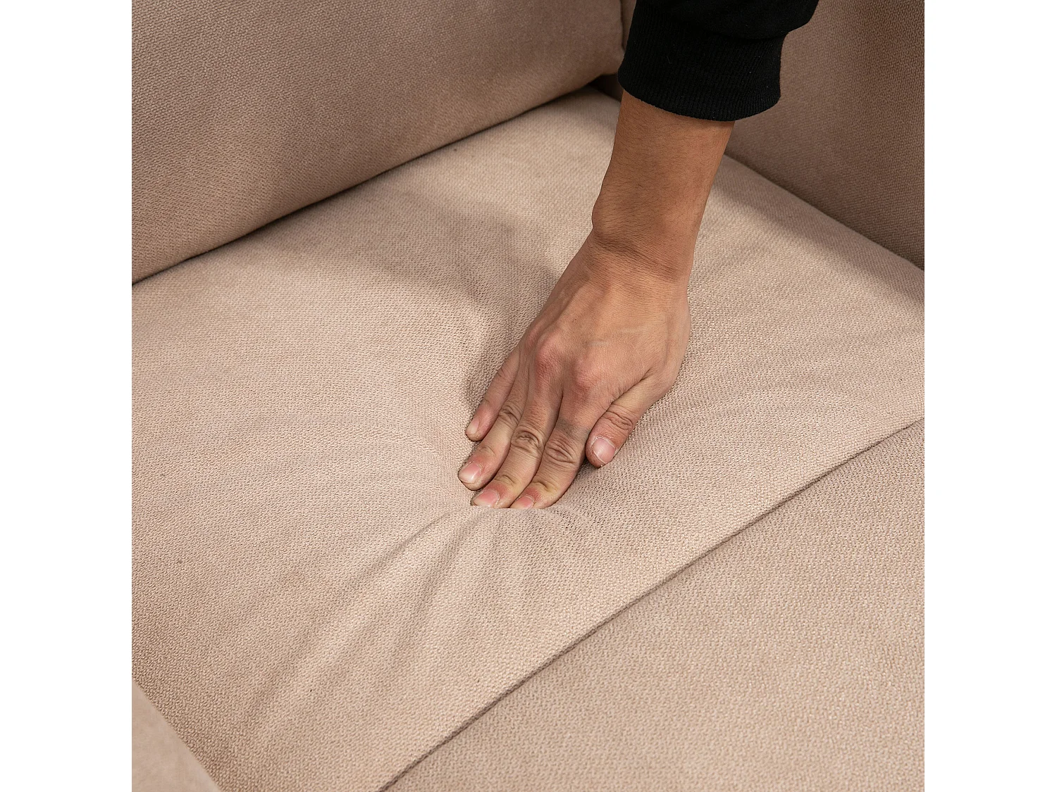 Poltrona alzapersona massaggiante e reclinabile a 135° marrone chiaro