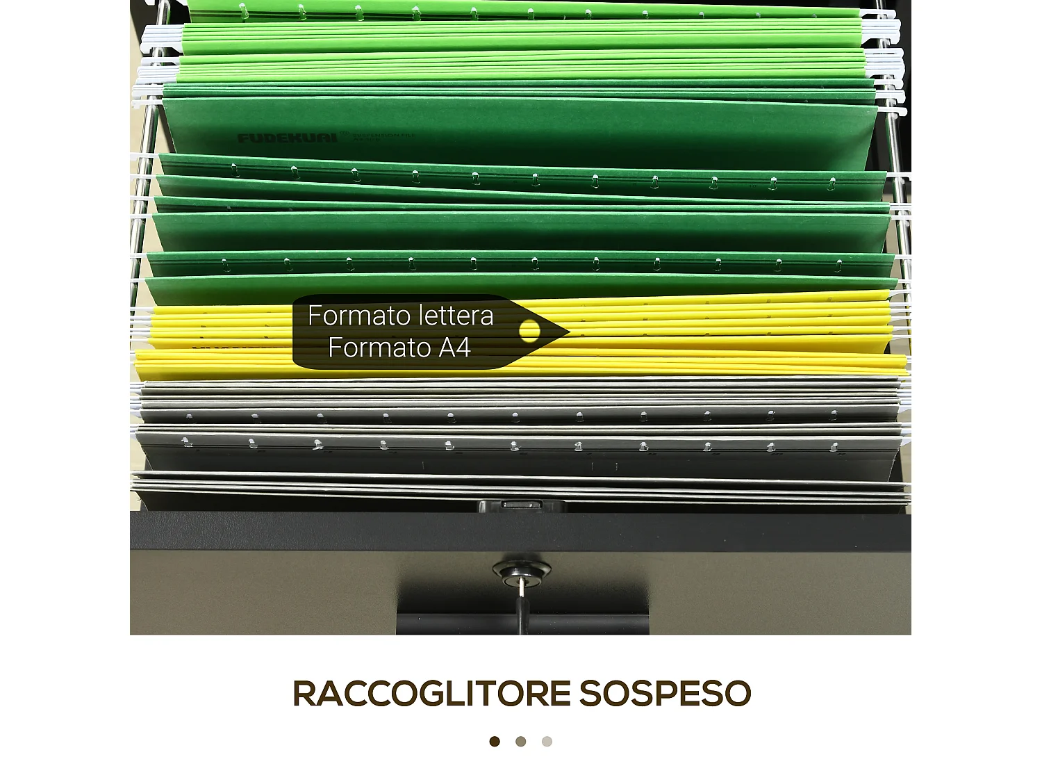 Mobile porta stampante per ufficio in truciolato 80x40x66cm