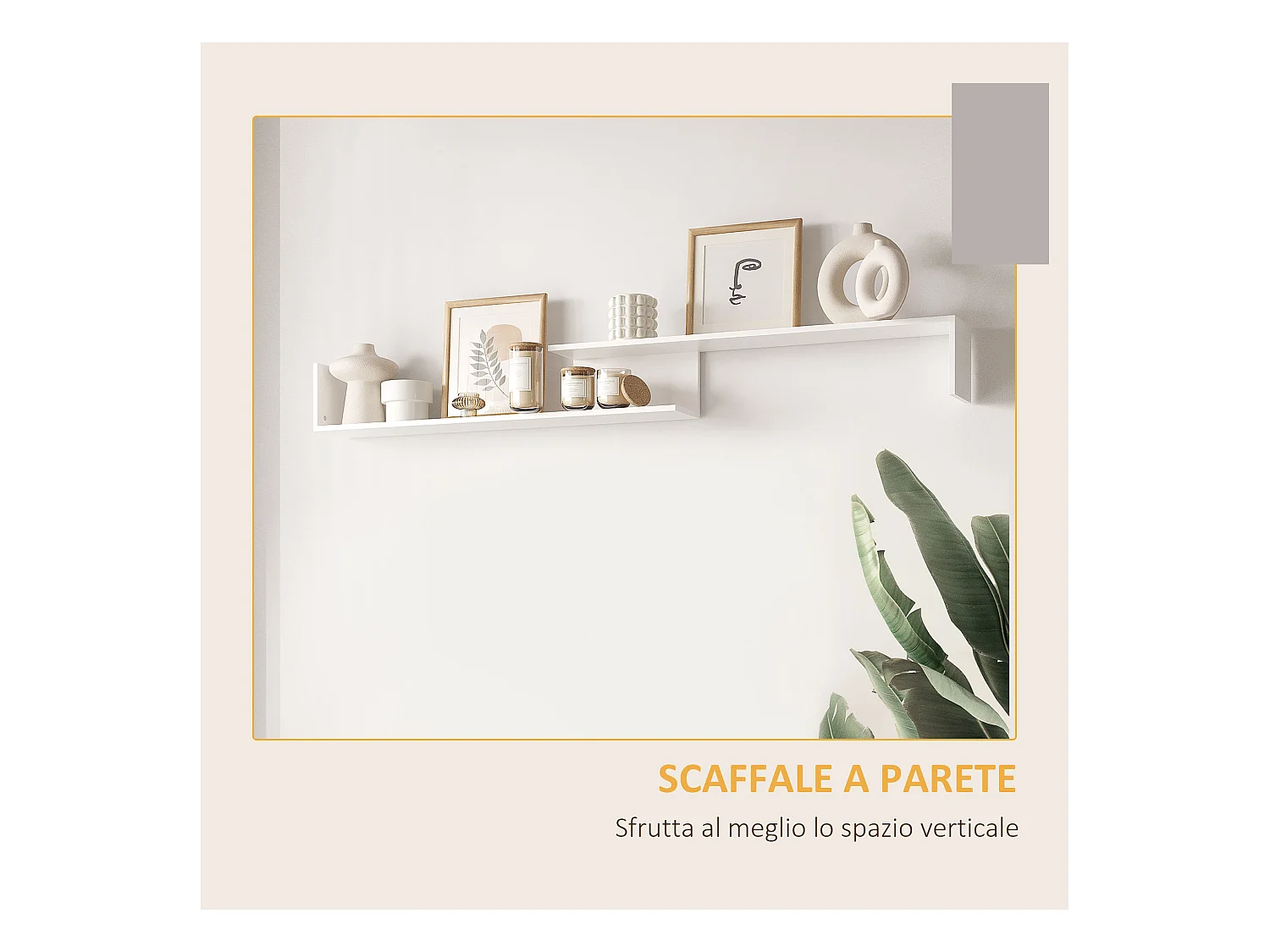 Mobile tv con mensola a muro ripiani aperti e armadietto