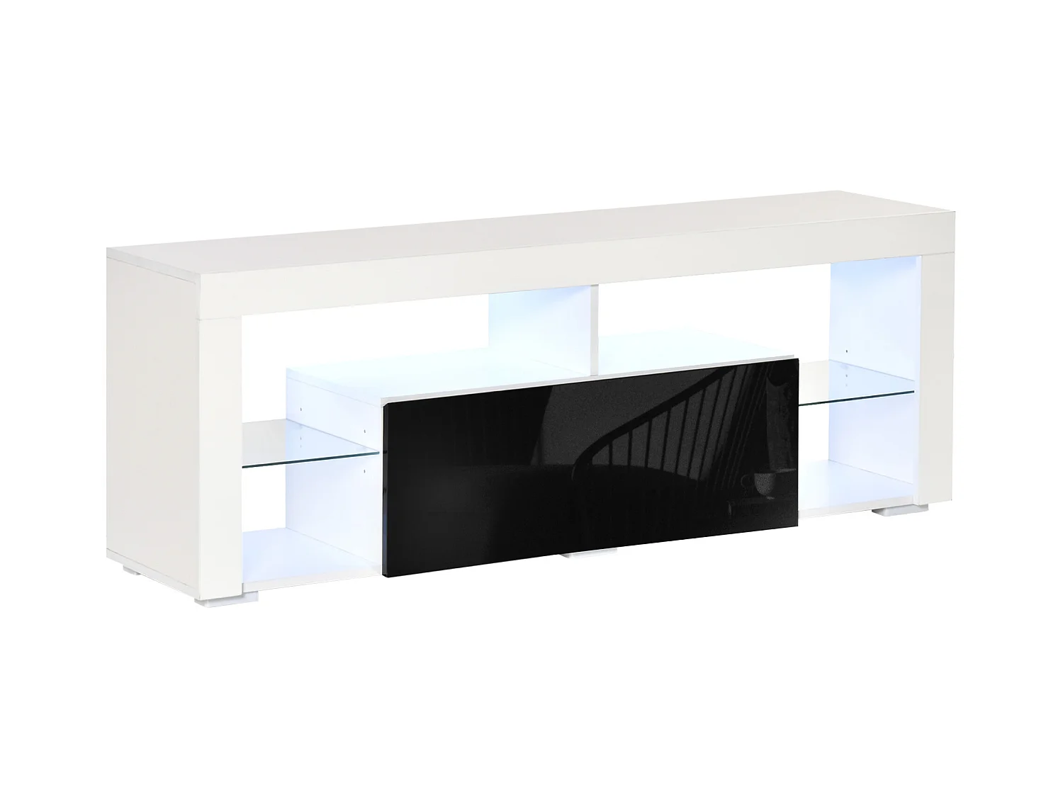 Mobile porta tv con luci led colorate per televisioni 55 pollice