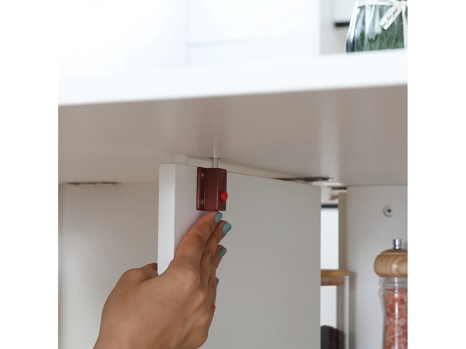 Tavolo pieghevole rettangolare 4-6 persone con 2 ruote in legno