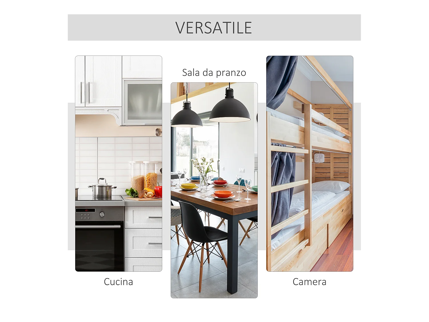 Tavolo consolle a ribalta con mensola pieghevole salvaspazio in legno