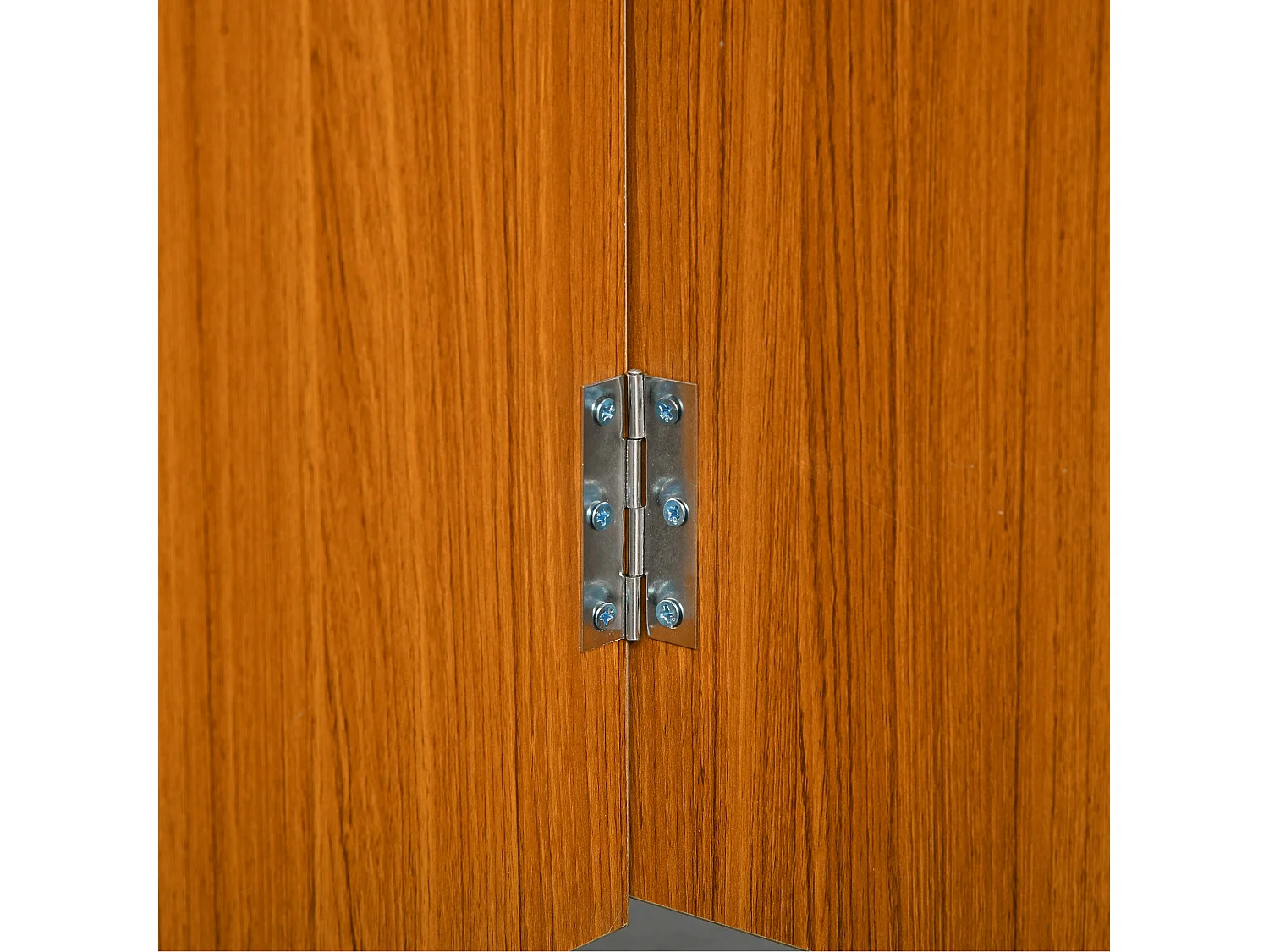 Tavolo pieghevole con rotelle e 2 ribalte 120x80x73cm in legno