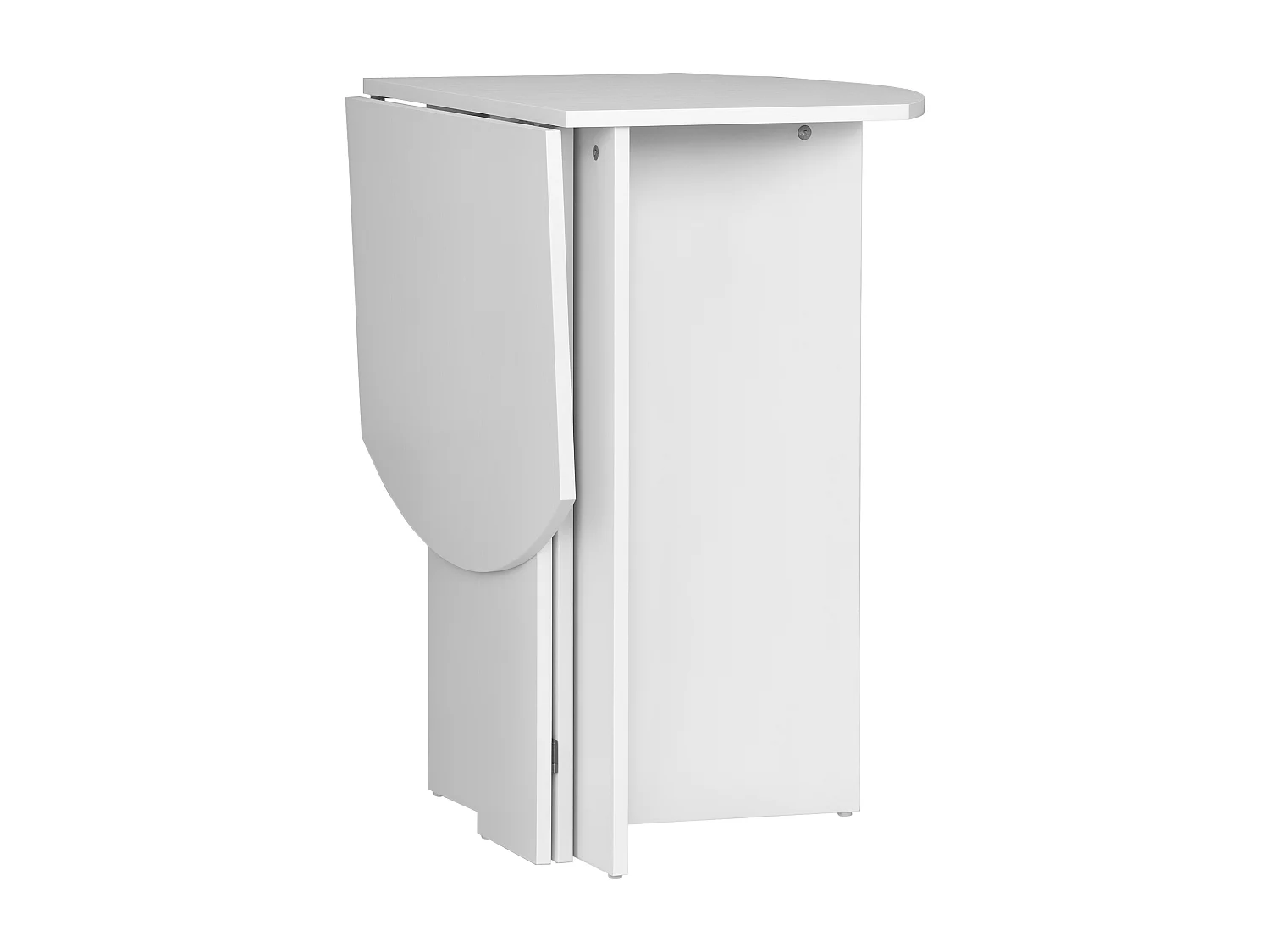 Tavolo da cucina pieghevole salvaspazio 90x60x74cm bianco