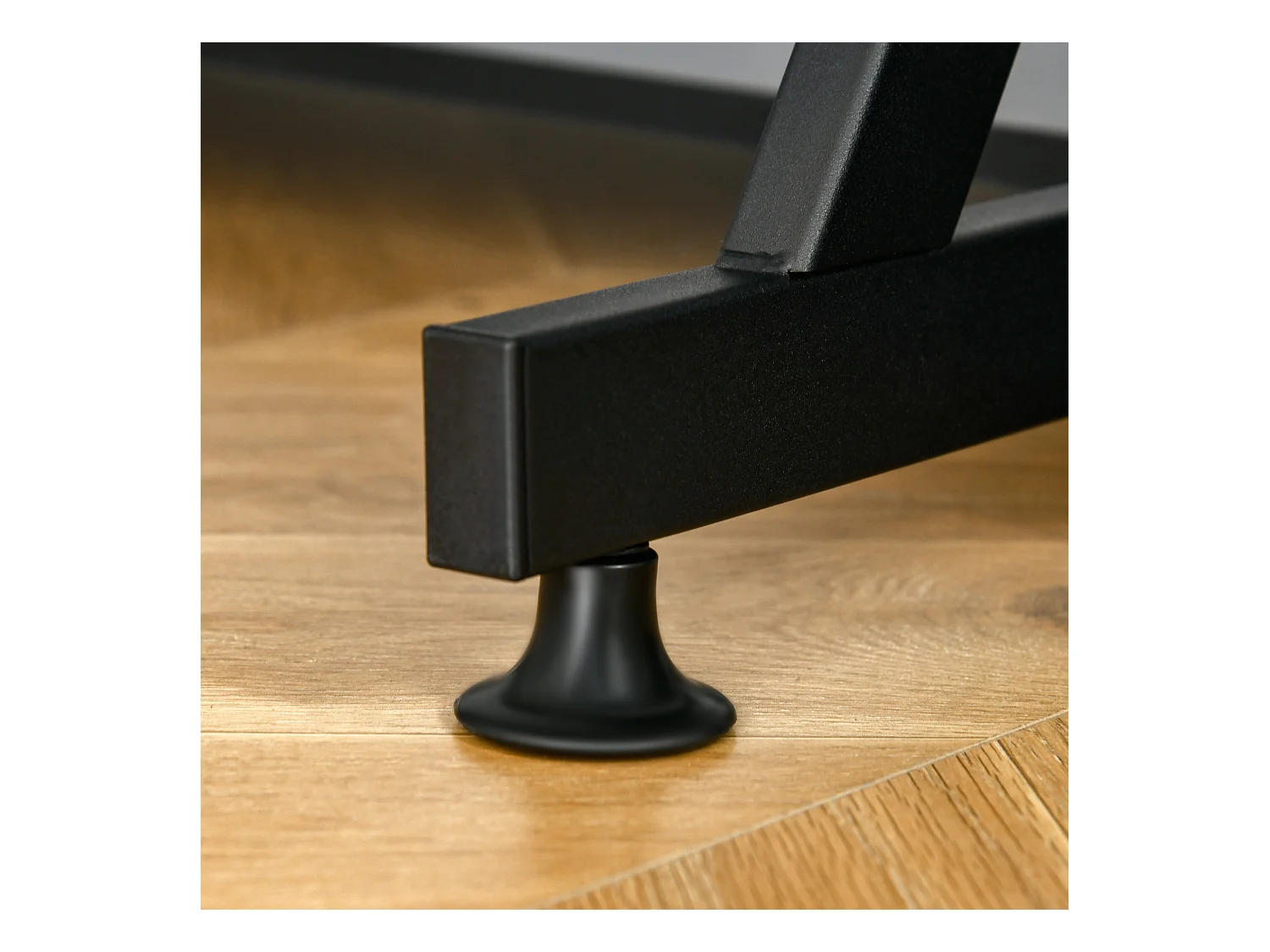 Tavolo porta pc salvaspazio ripiano monitor 70x60x85.5cm nero