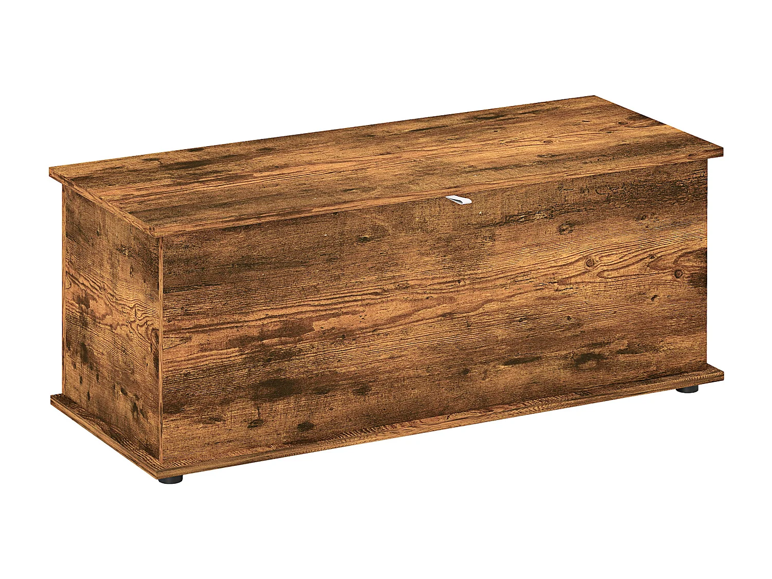 Panca contenitore con capacità 120 kg in truciolato marrone