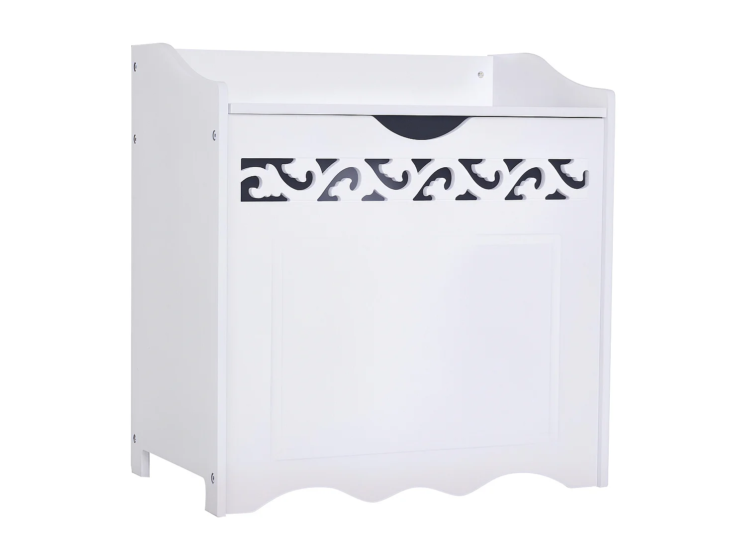 Mobiletto da bagno in legno