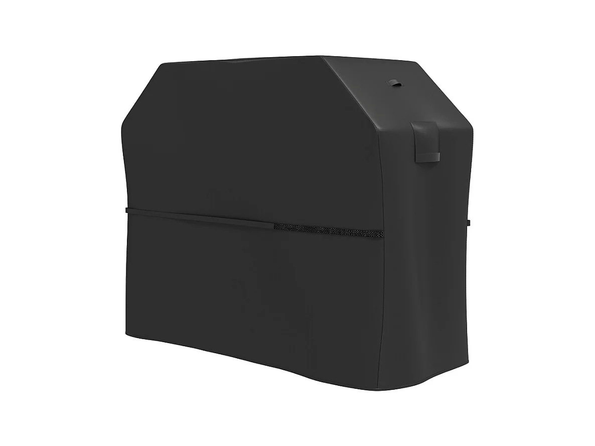 Housse de protection pour barbecue, résistante aux intempéries, 600D Oxford, noir (147x61x122 cm)