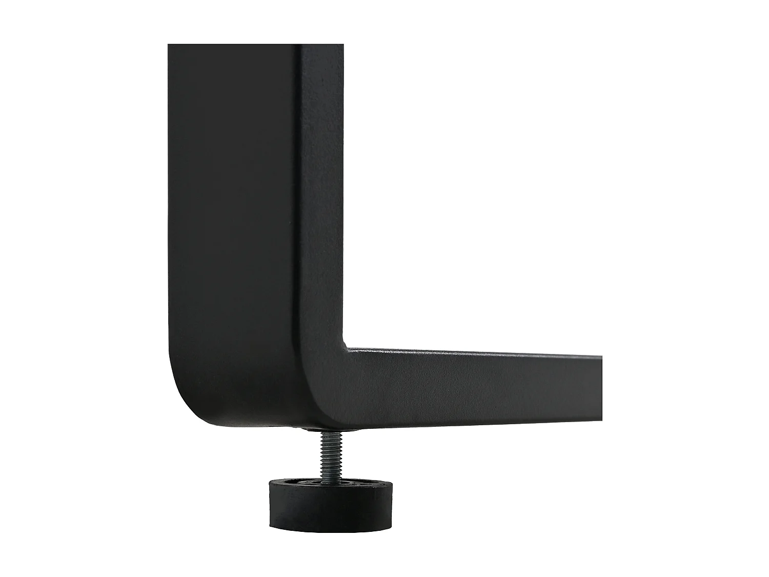 Ensemble de salon de jardin, 4 pièces, canapé L en corde verte avec cadre en fer, table en bois d’acacia, coussins d’assise et de dossier amovibles