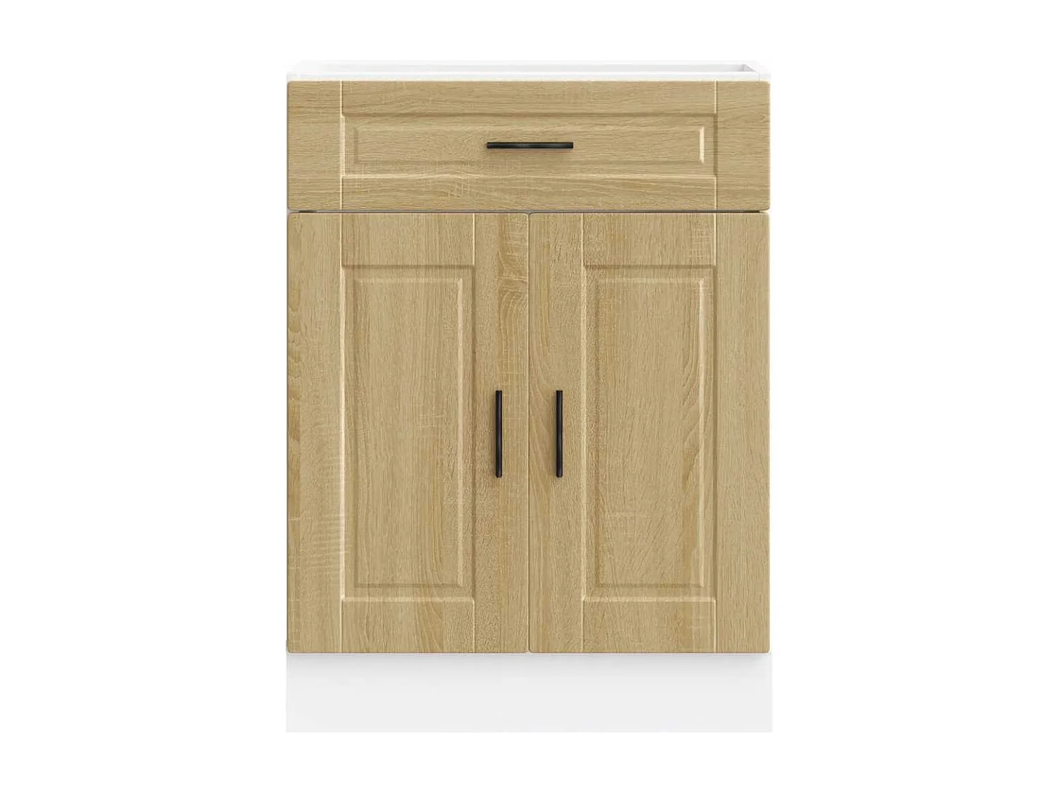 Armoire de cuisine chêne sonoma bois d'ingénierie