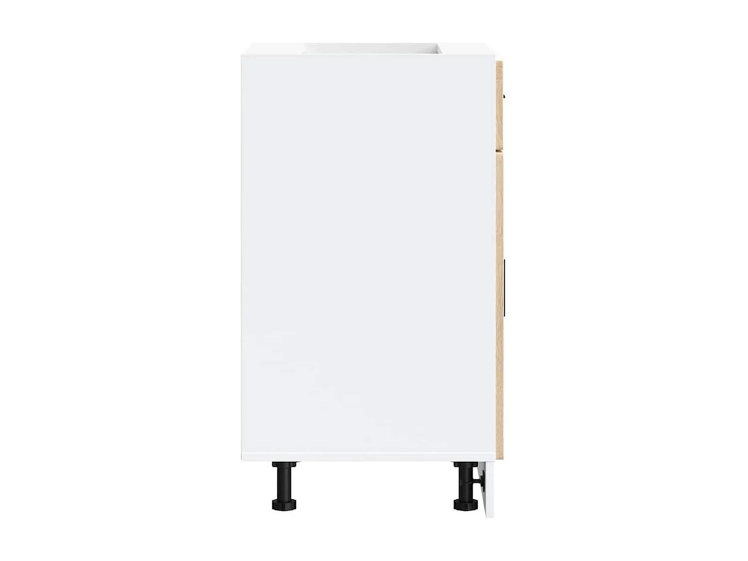 Armoire de cuisine chêne sonoma bois d'ingénierie