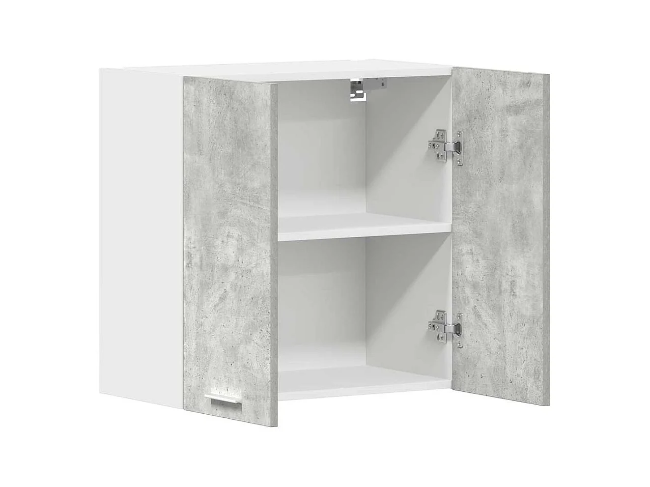 Pensile cucina grigio cemento 60x31x60 cm in legno ingegnerizzato