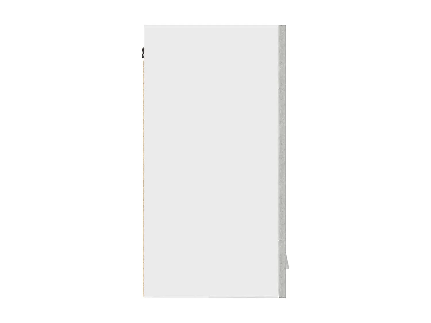 Armoire murale cuisine gris béton 60x31x60 cm bois d'ingénierie