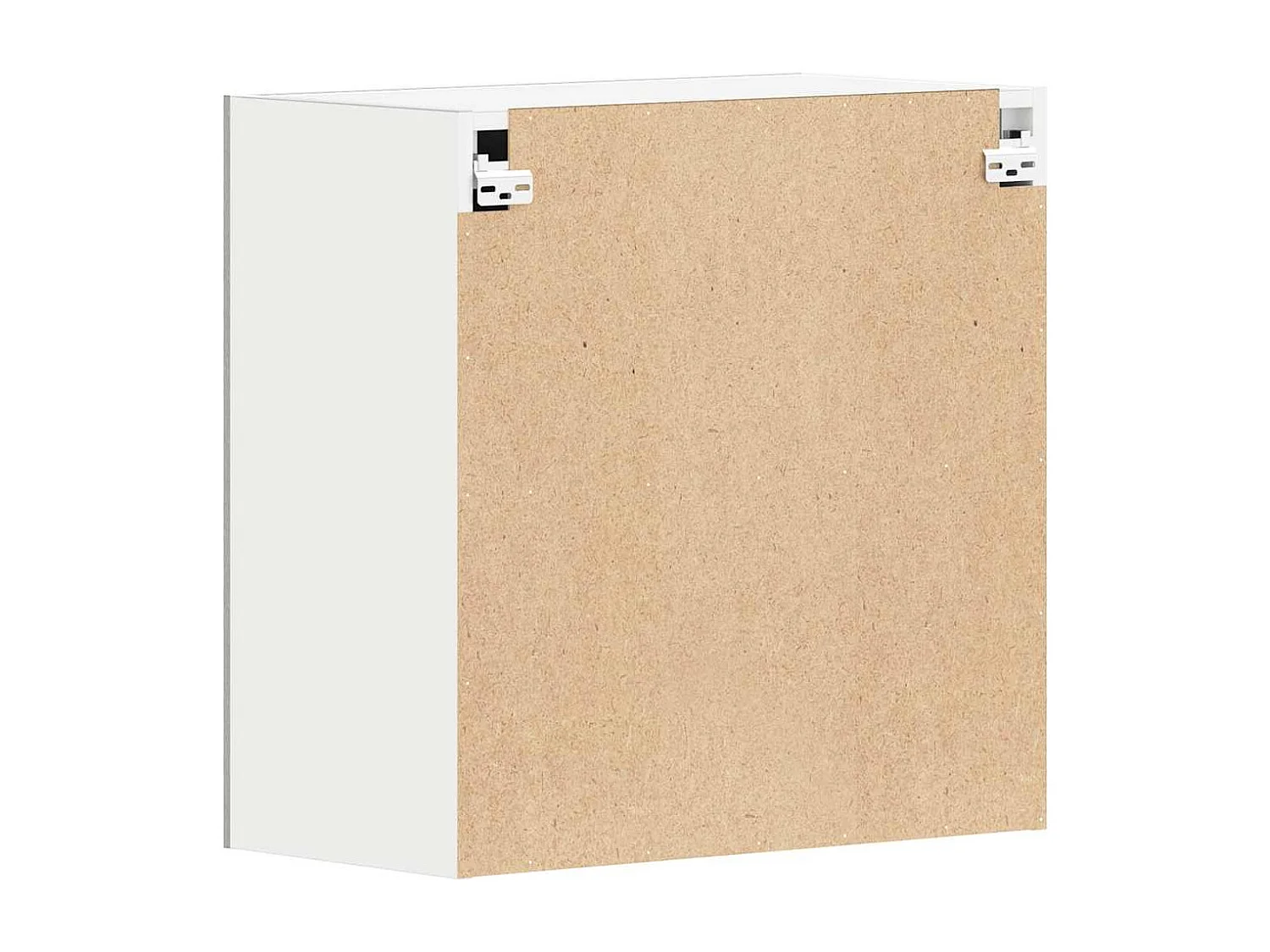 Armoire murale cuisine gris béton 60x31x60 cm bois d'ingénierie