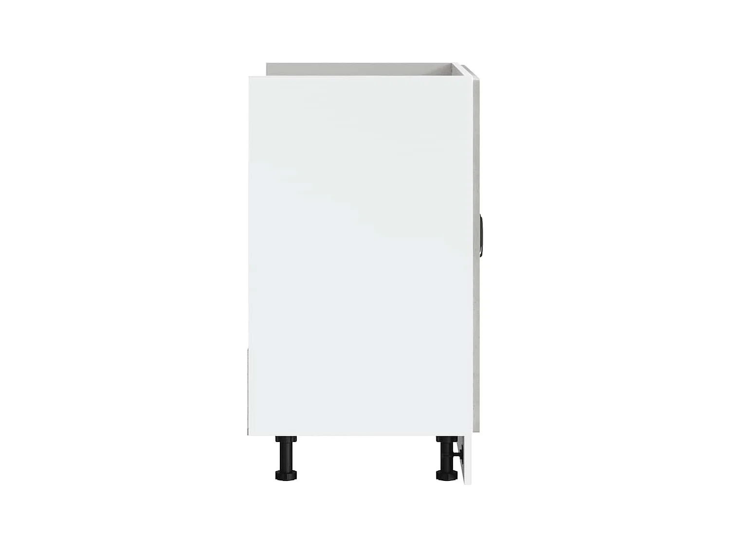 Mobile lavabo base in legno ingegnerizzato grigio cemento Lucca