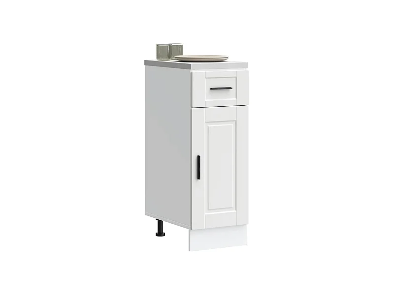 Mobile da cucina in legno ingegnerizzato bianco Porto