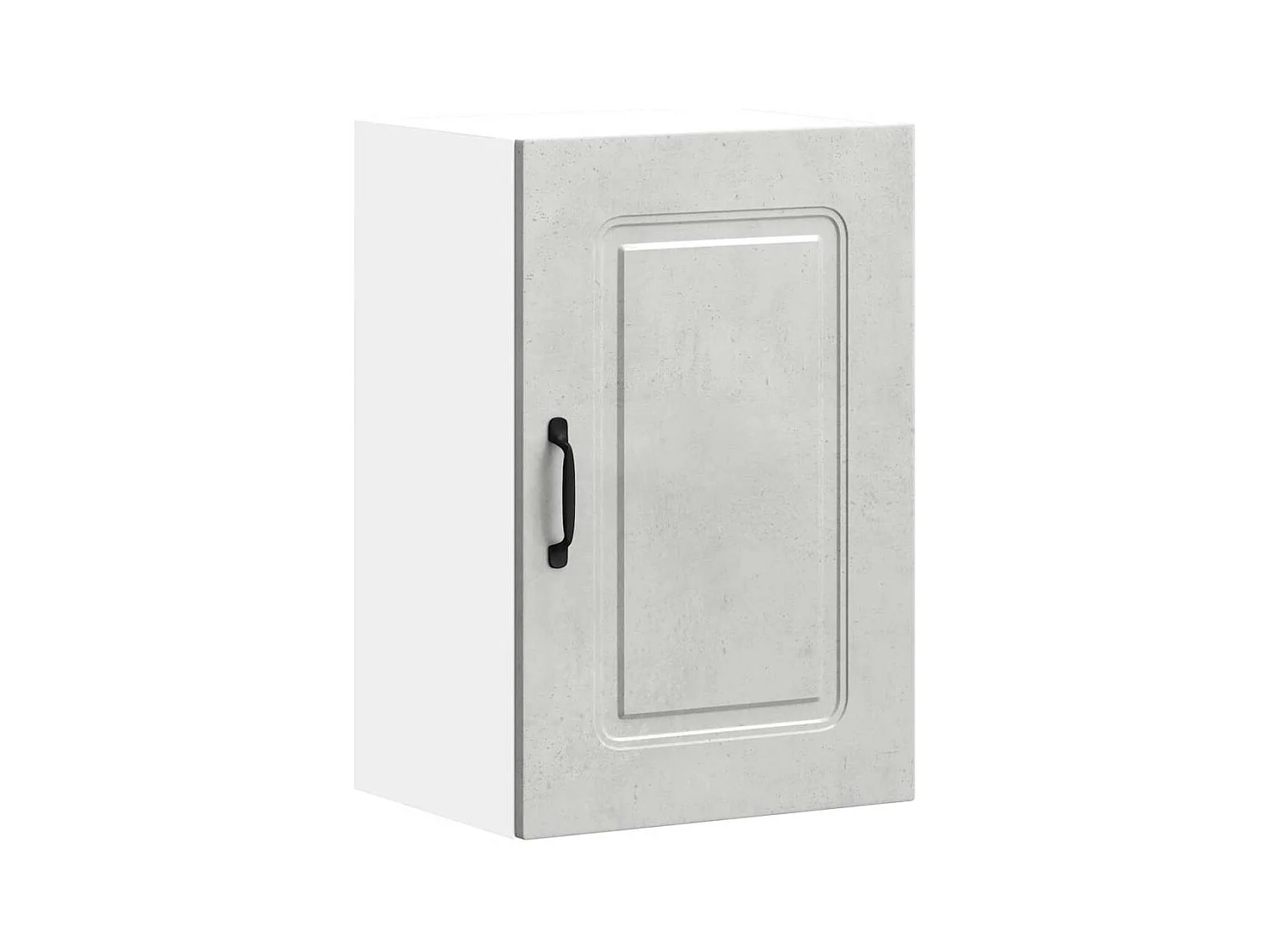 Mobile da cucina in legno ingegnerizzato grigio cemento