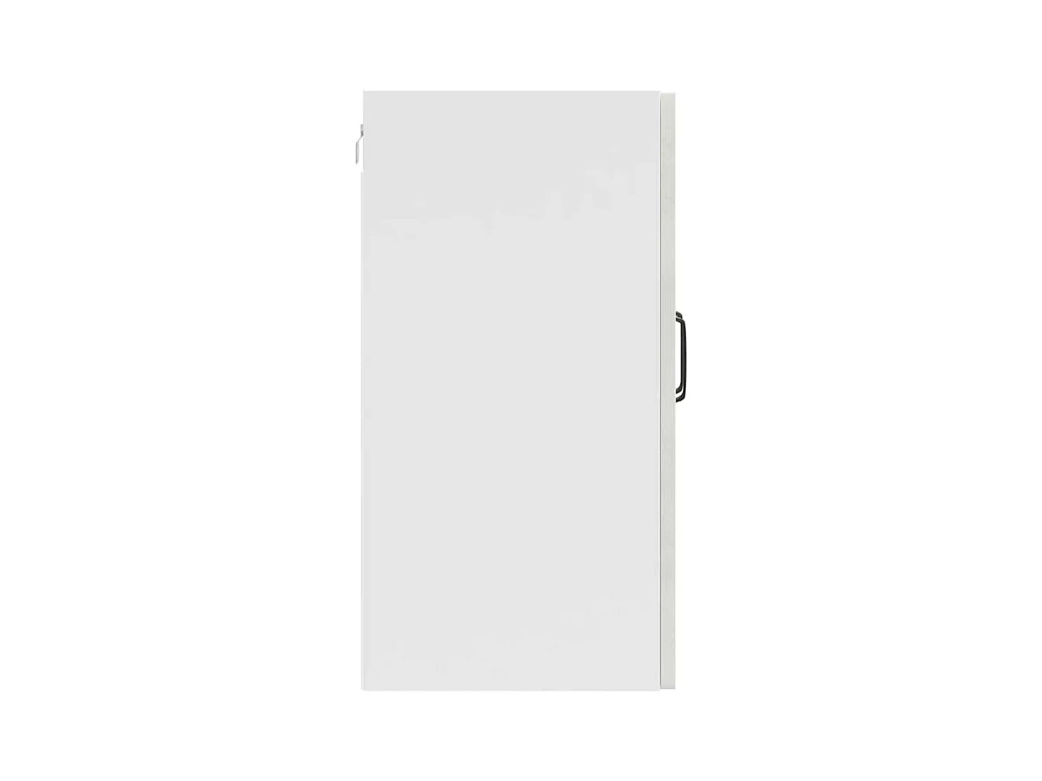 Armoire murale de cuisine gris béton bois d'ingénierie