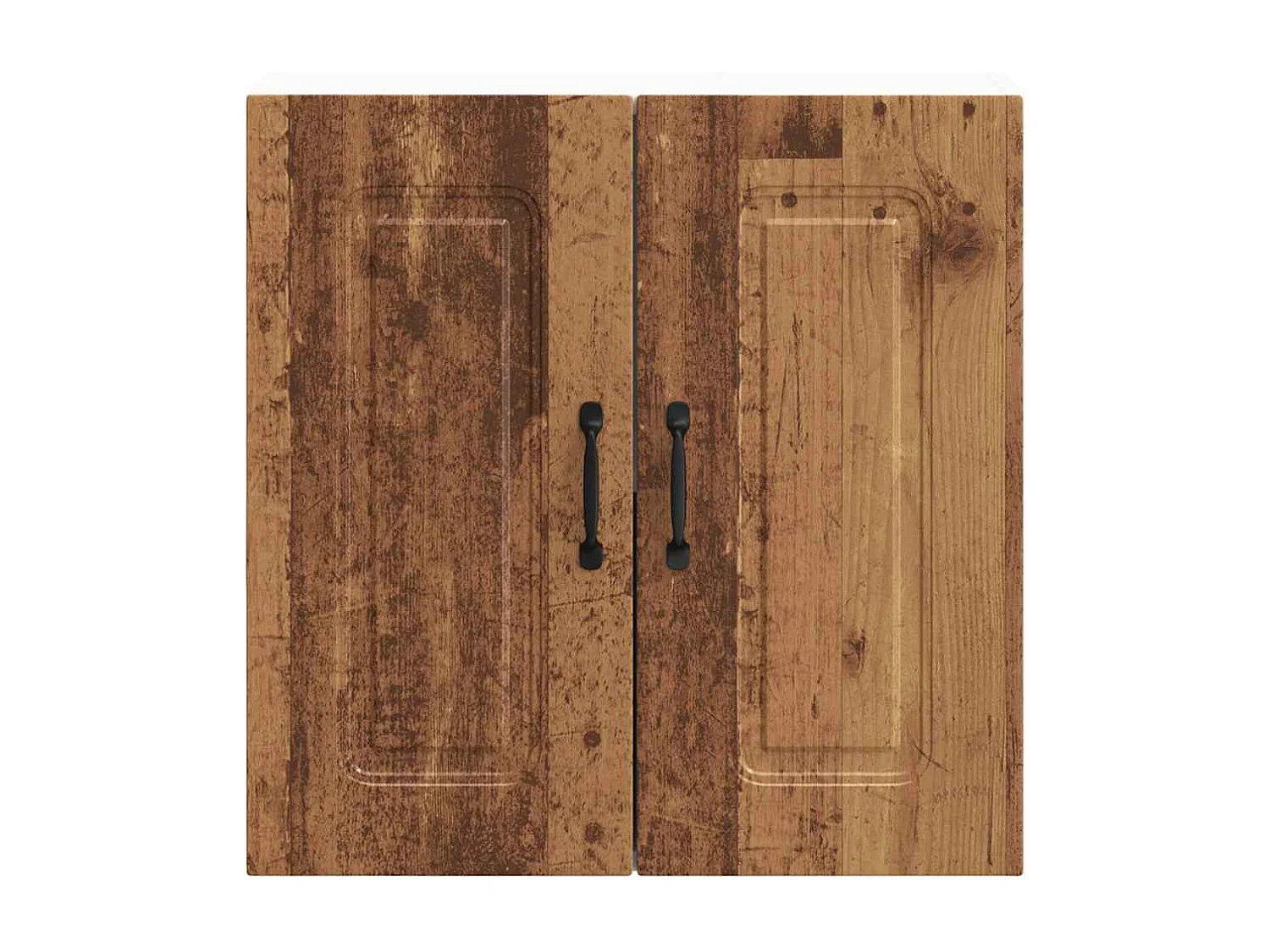 Armoire murale de cuisine vieux bois bois d'ingénierie