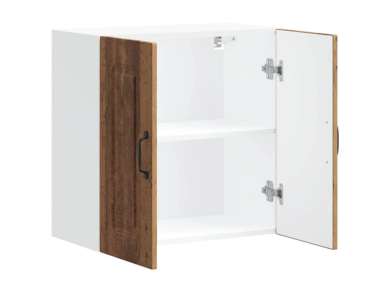 Armoire murale de cuisine vieux bois bois d'ingénierie