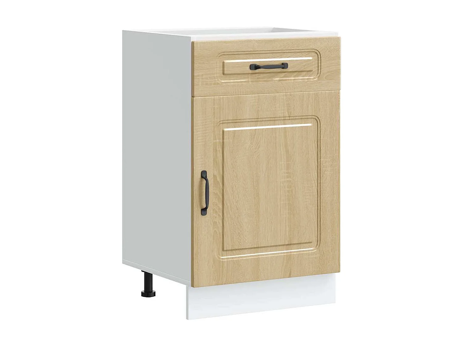 Armoire de cuisine chêne sonoma bois d'ingénierie