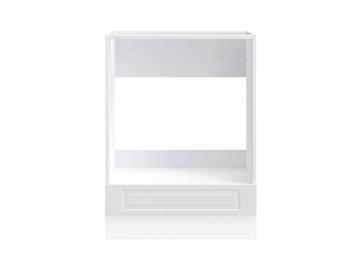 Mobile forno in legno ingegnerizzato bianco Porto