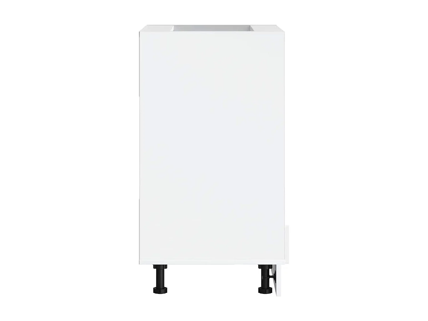 Armoire à four blanc bois d'ingénierie