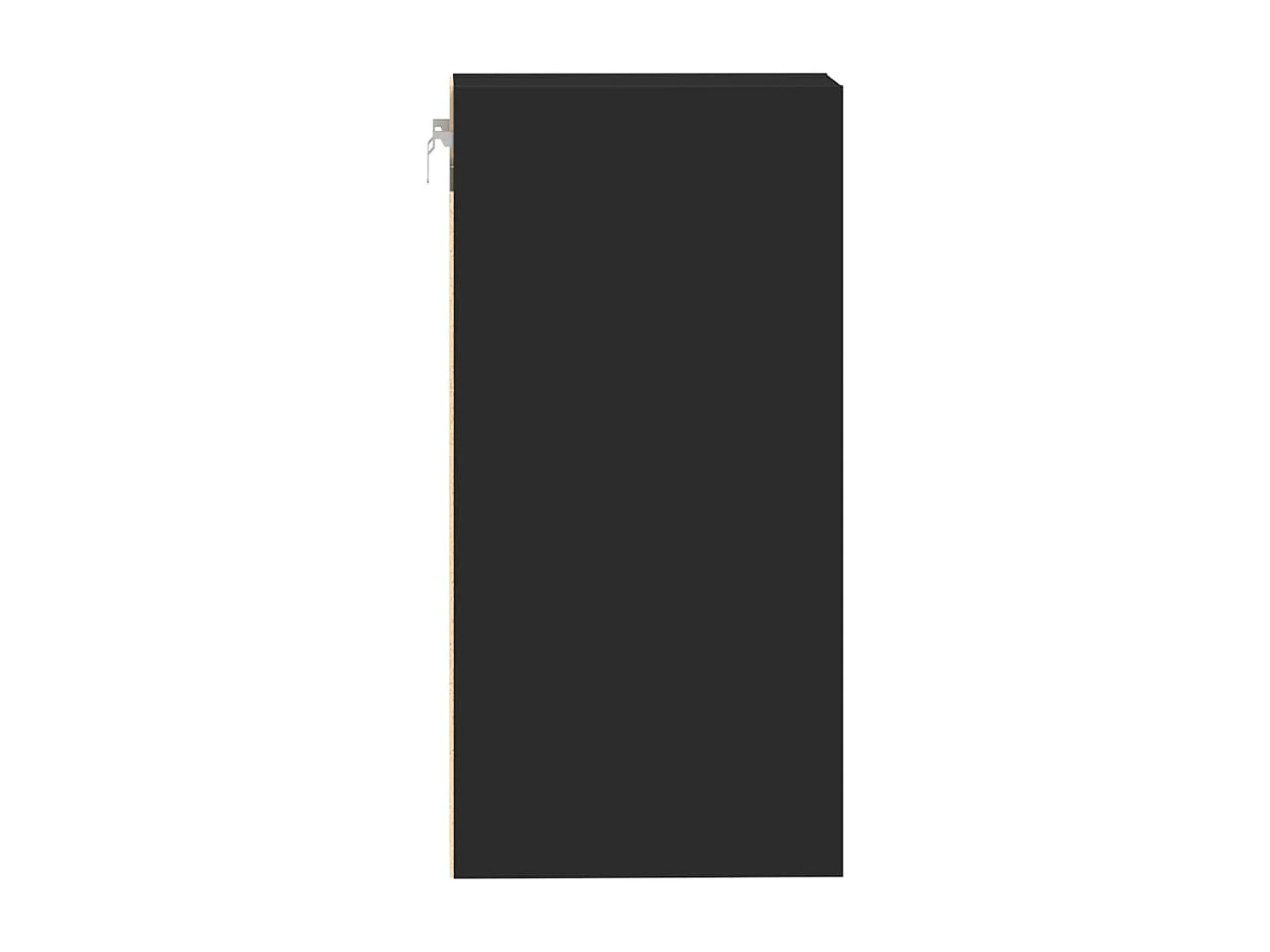 Armario colgante Riga negro 40x29,5x60 cm madera de ingeniería