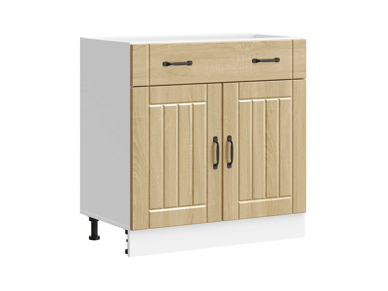 Mobile da cucina in legno ingegnerizzato rovere Sonoma