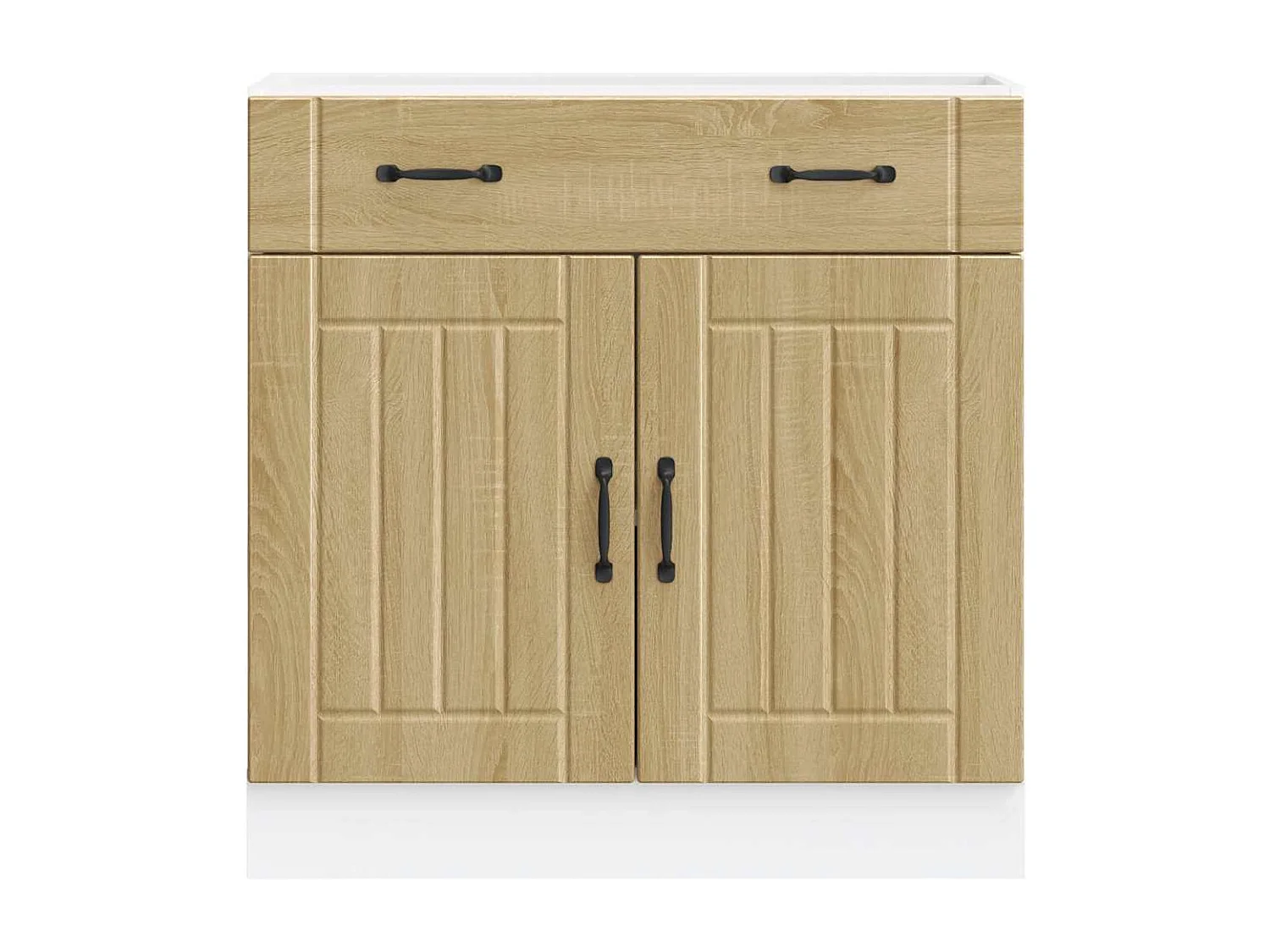 Armoire de cuisine chêne sonoma bois ingénierie