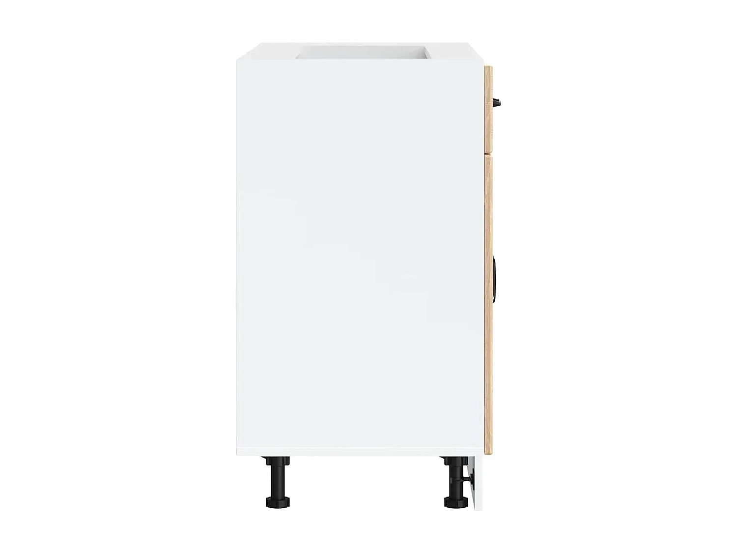 Armoire de cuisine chêne sonoma bois ingénierie