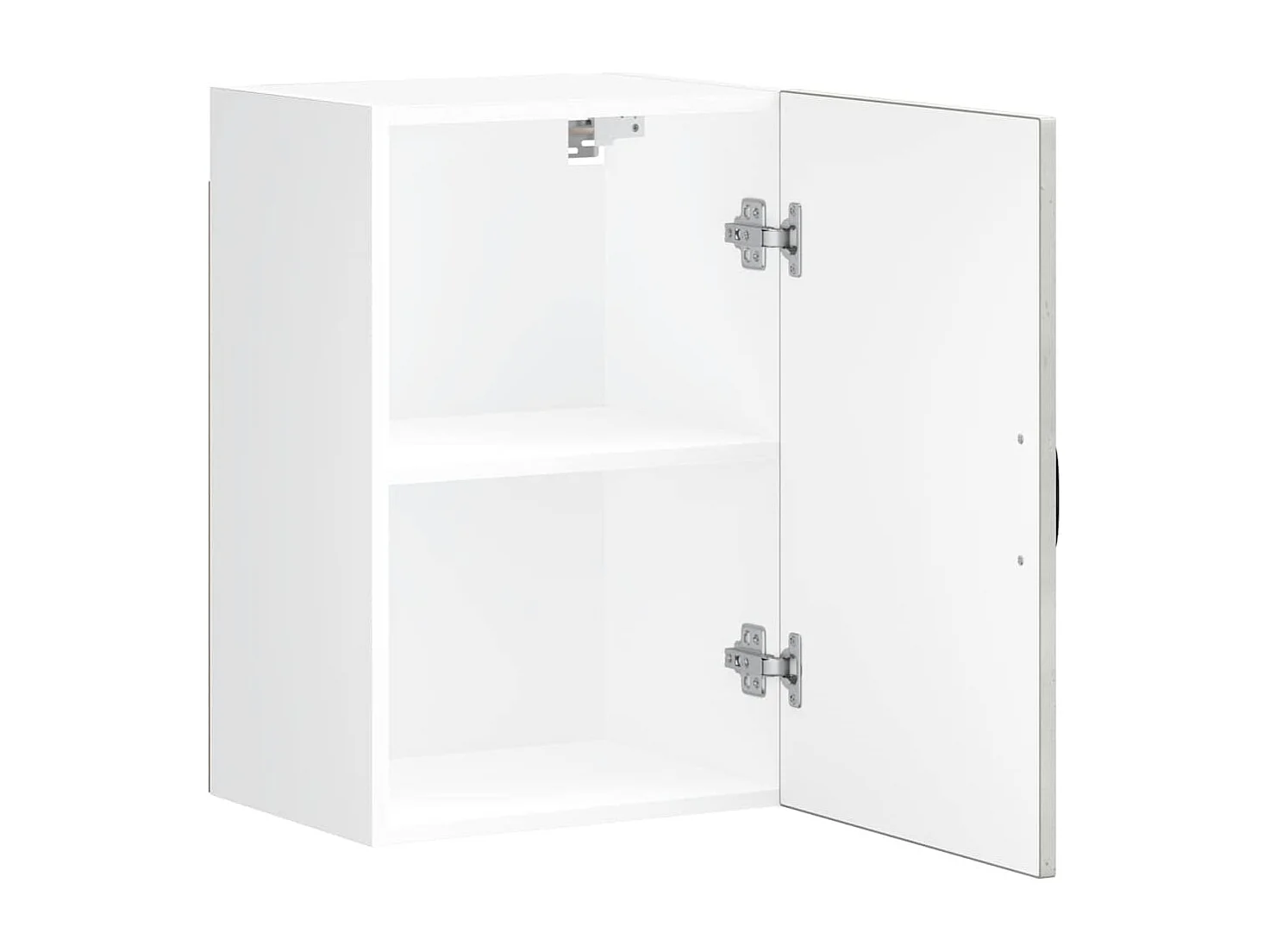 keukenwandkast betongrijs bewerkt hout