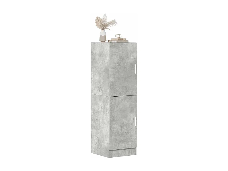 Mobile da cucina grigio cemento 38x41,5x131,5 cm in legno ingegnerizzato