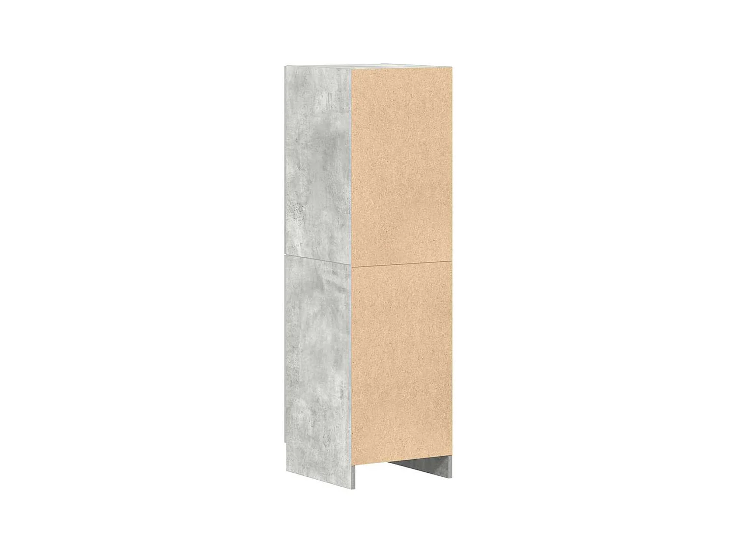 Mobile da cucina grigio cemento 38x41,5x131,5 cm in legno ingegnerizzato