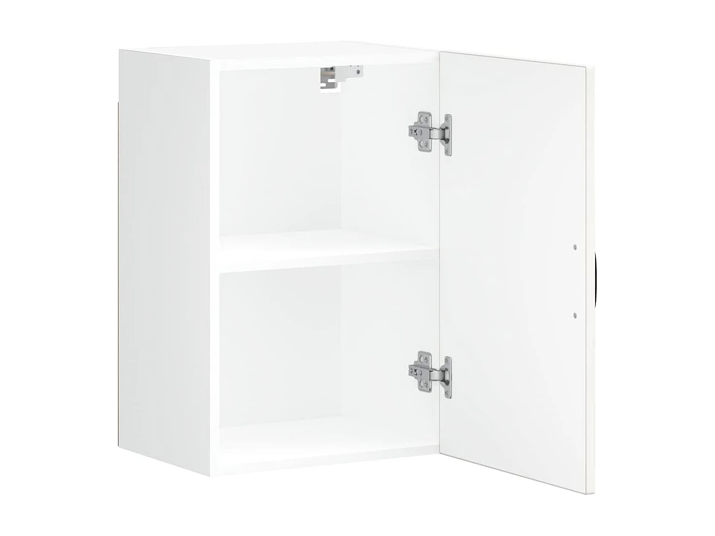 Mobile pensile da cucina in legno ingegnerizzato bianco lucido