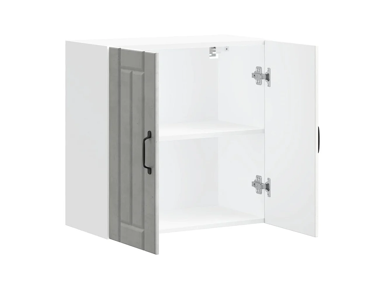 Mobile da cucina in legno ingegnerizzato grigio cemento