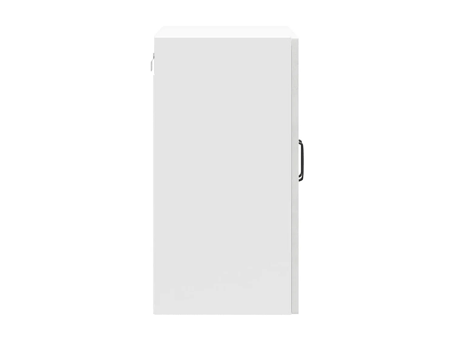 Armoire murale de cuisine gris béton bois ingénierie