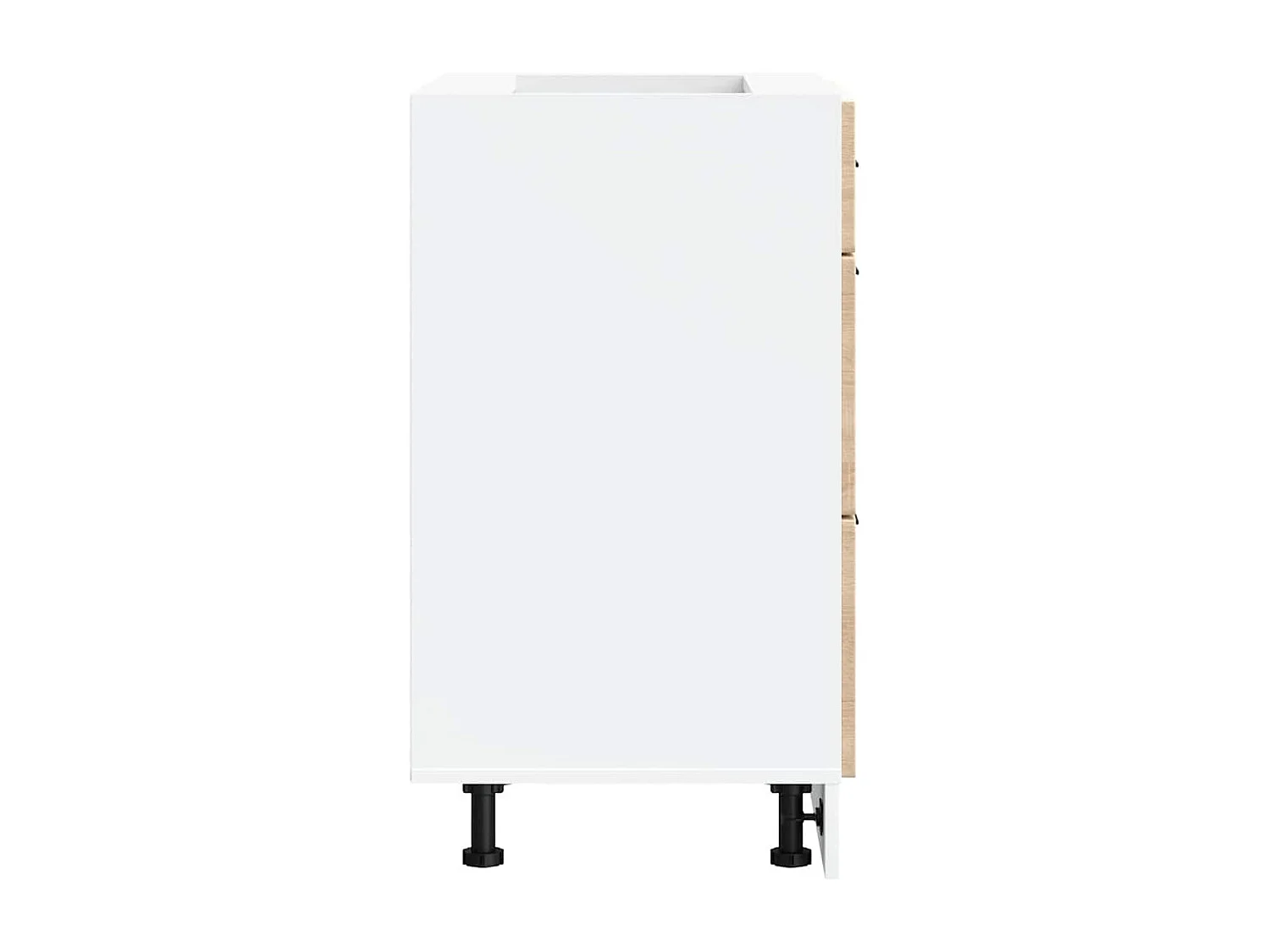 Armoire de cuisine chêne sonoma bois d'ingénierie