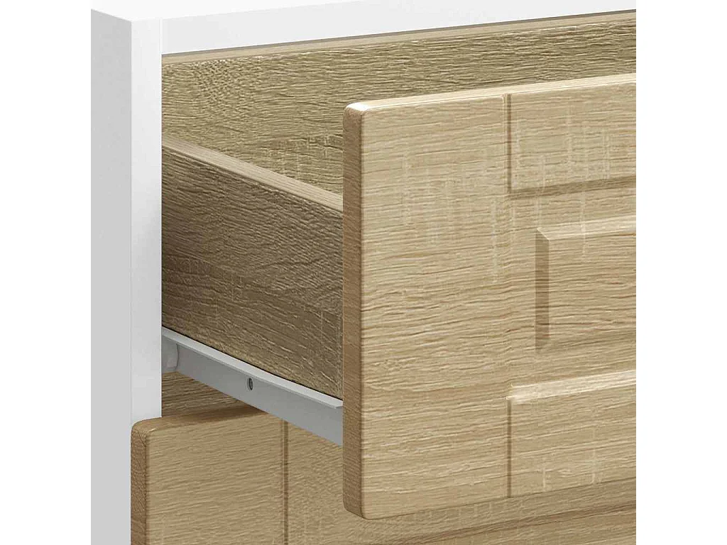 Armoire de cuisine chêne sonoma bois d'ingénierie