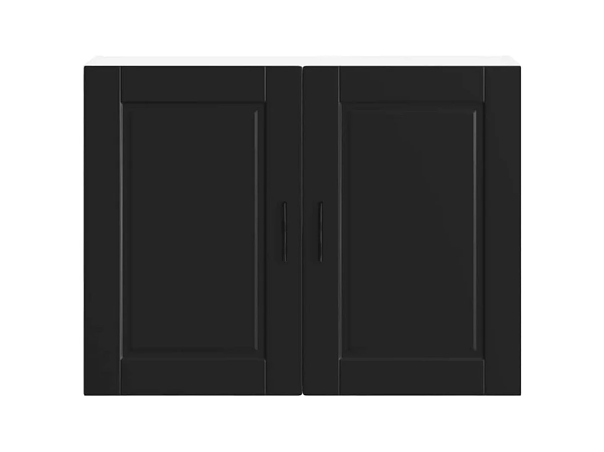 Mobile da cucina in legno ingegnerizzato nero Porto