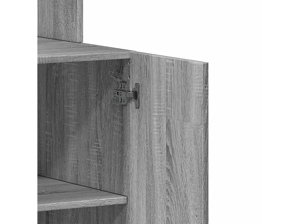 Armoire de cuisine sonoma gris 60x50x180 cm bois d’ingénierie
