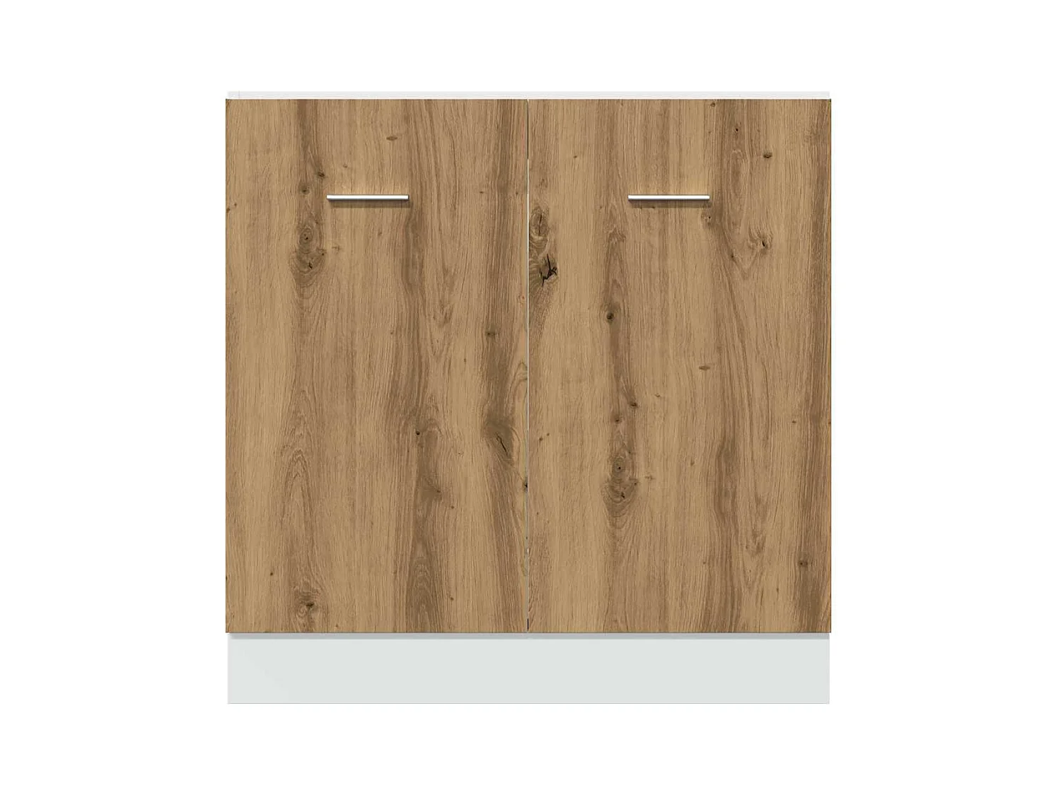 Handgemaakte eikenhouten wastafelkast "Lyon"