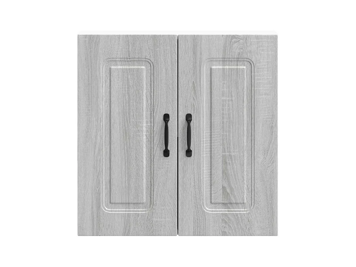 Armoire murale de cuisine sonoma gris bois d'ingénierie