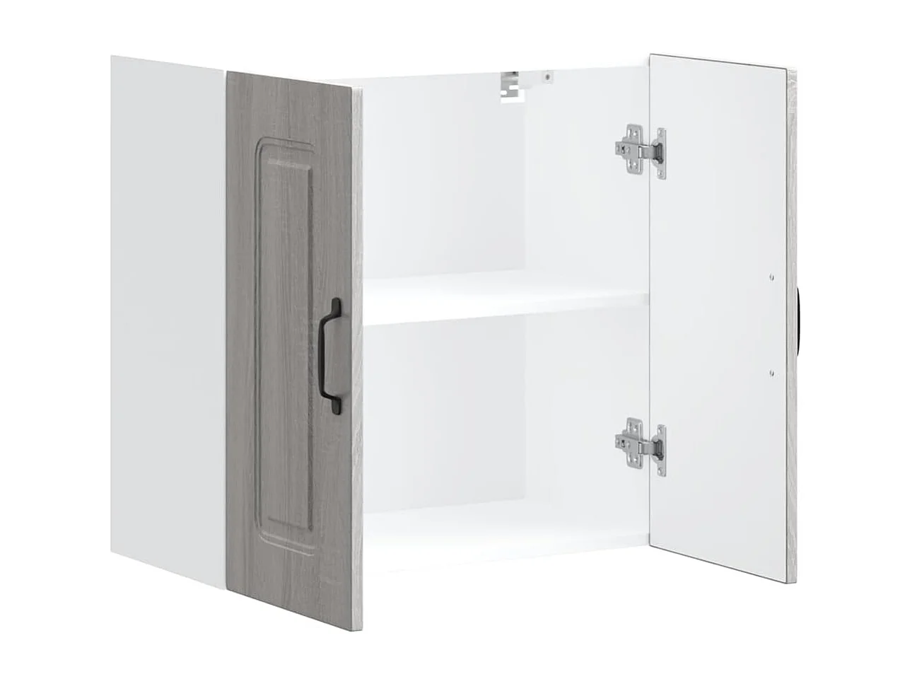 Armoire murale de cuisine sonoma gris bois d'ingénierie