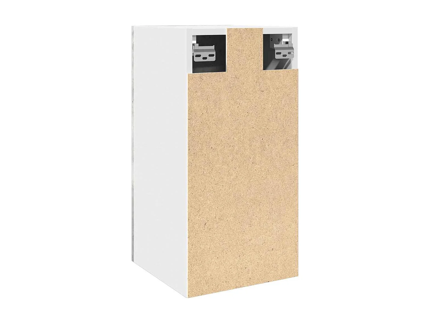 Armoire suspendue gris béton 30x31x60 cm