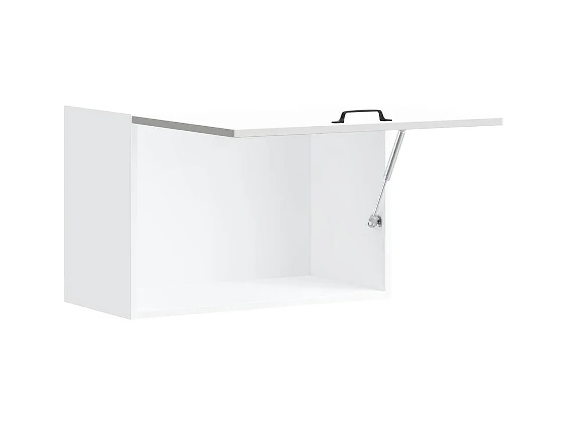 Mobile da cucina in legno ingegnerizzato bianco